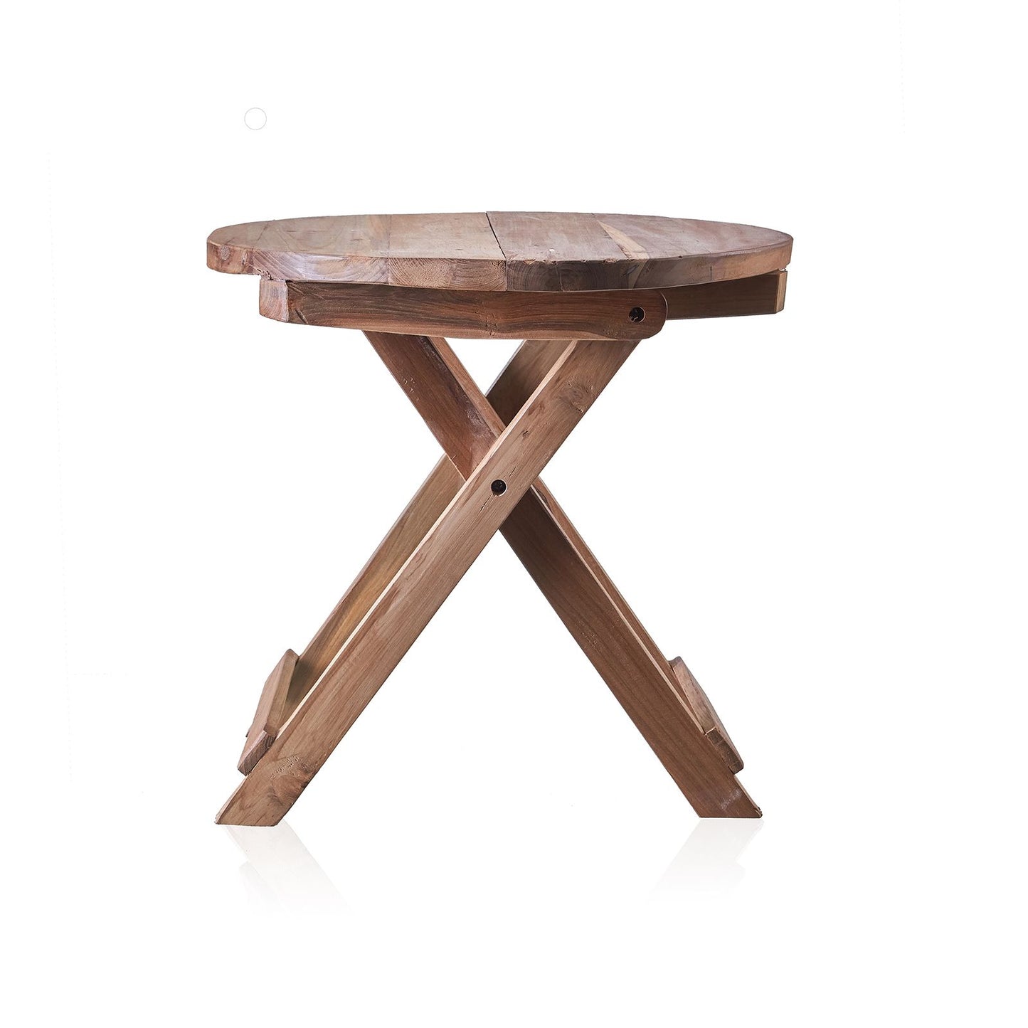 Table basse pliante ronde - 50x50cm