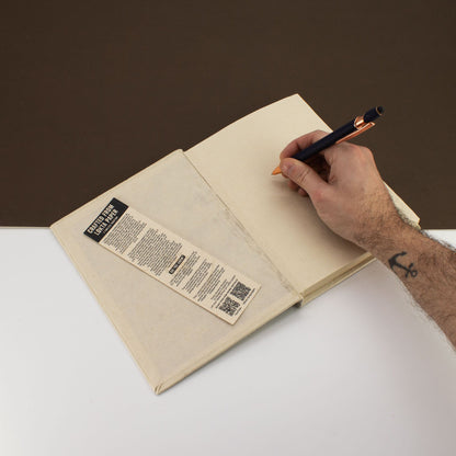 Grand carnet Lokta - Chaque sommet - Comprend un marque-page