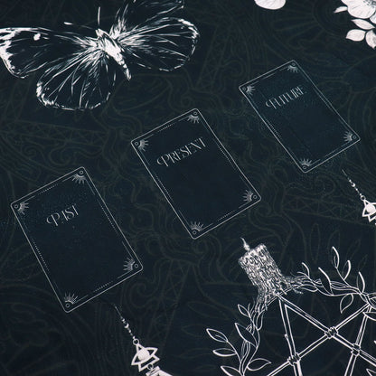 Tarot-Lesetischdecke – Alte Hexe