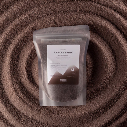 Arena perfumada para velas - Marrón chocolate - Oro Millonario - 300 g
