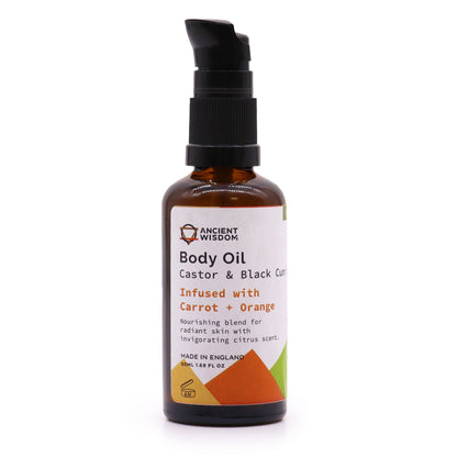 Bio-Körperöl 50 ml - Karotte und Orange