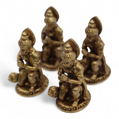 Miniaturgötter aus Messing - Hanuman (30 g) - 36 mm