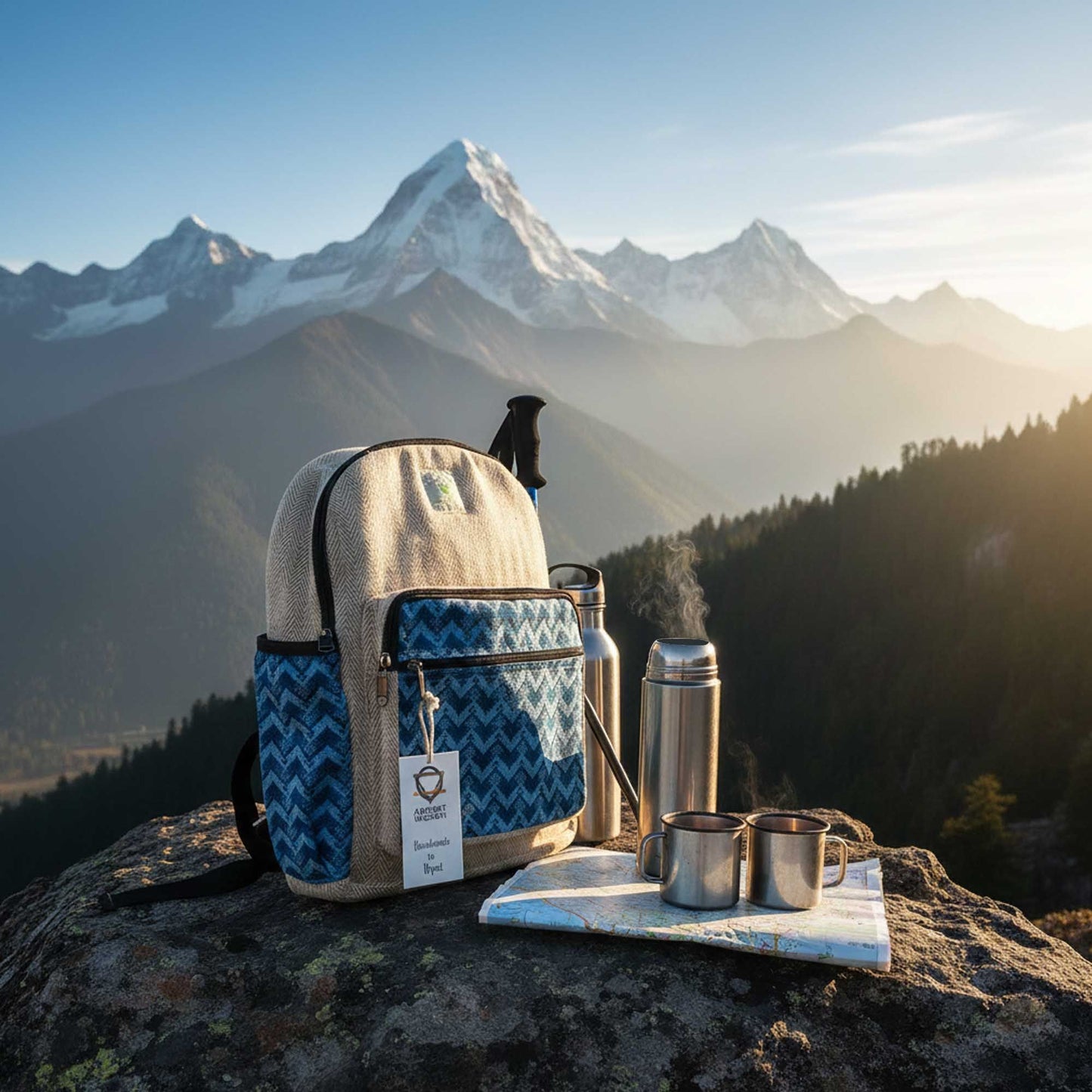 Standard-Rucksack Katmandu – Design Dhaka (34x27x10cm)