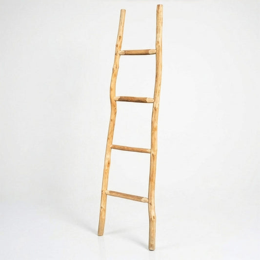 Grande escalera de madera Kemu - 1.5m - natural - Estilo japonés
