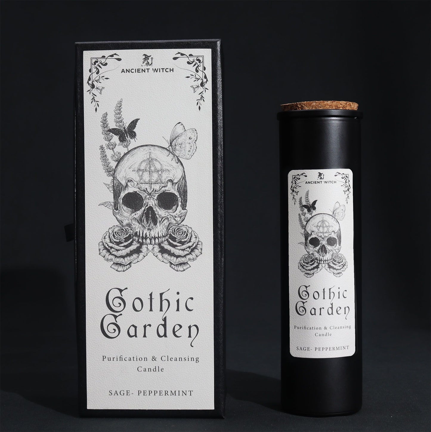 Velas Purificadoras de Brujas Antiguas - Jardín Gótico