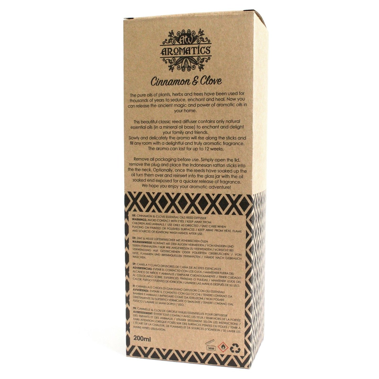 Difusor de Varillas Canela y Clavo