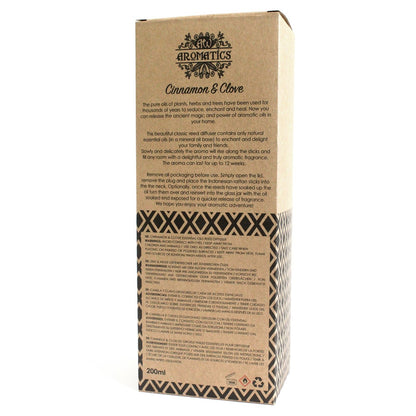 Difusor de Varillas Canela y Clavo