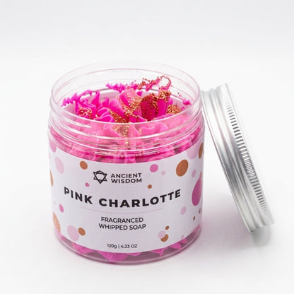 Jabón de crema batida Pink Charlotte 120g