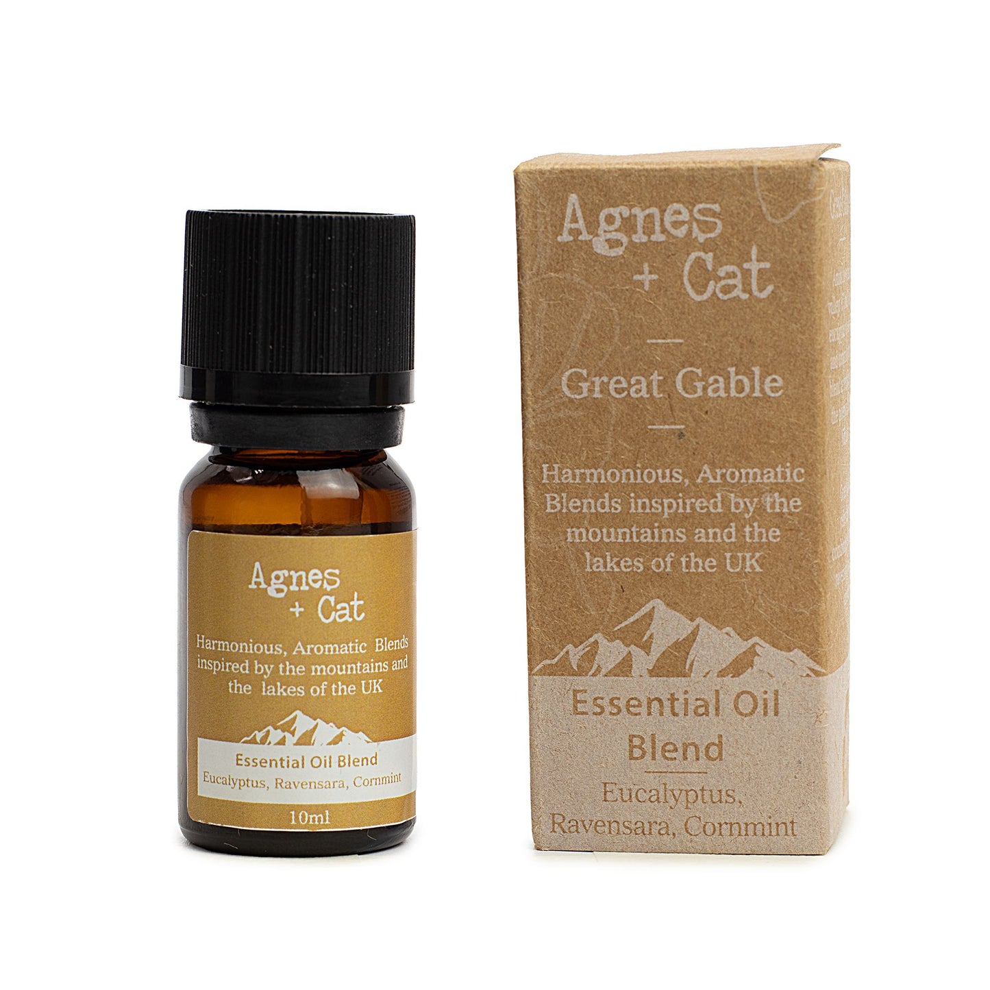 Mélange d'huiles essentielles - Great Gable - Eucalyptus, Ravensara et Menthe des champs