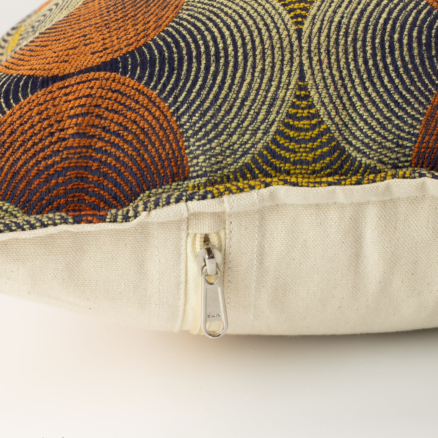 Funda de cojín clásica - Remolino urbano - 30x50 cm - Estilo de madera