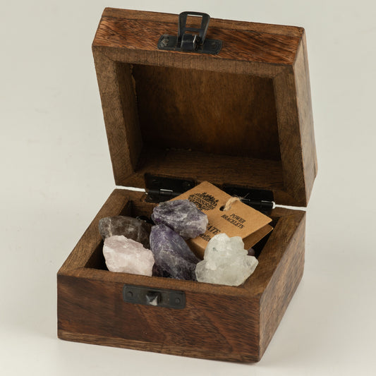 Pequeña caja esmaltada - Brújula de la vida