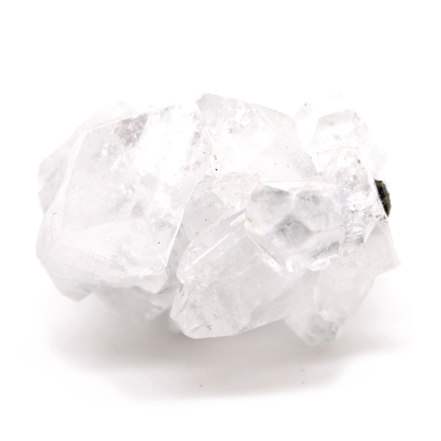 Amas d'apophyllite blanche de 20 à 30 mm