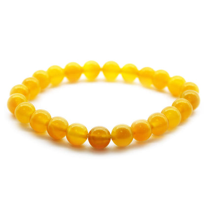 Brazalete de Energía Cristal de Miel 8mm