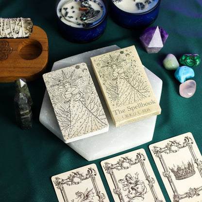 Cartes oracles du grimoire - jeu de sorcellerie