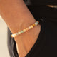 Pulsera de Poder Pequeña (17cmx6mm) - Ágata arcoíris