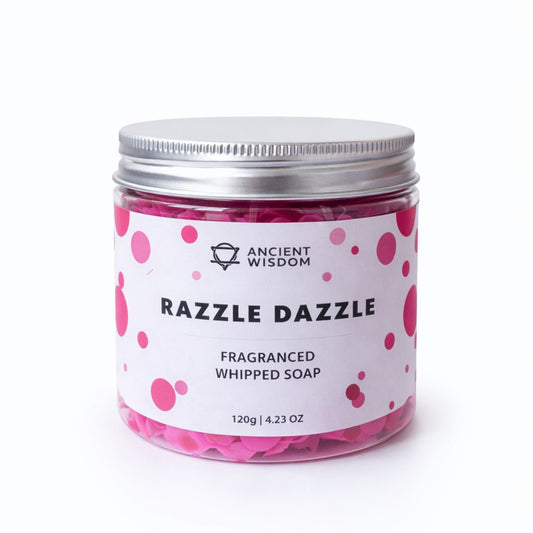 Razzle Dazzle Jabón de crema batida 120 g