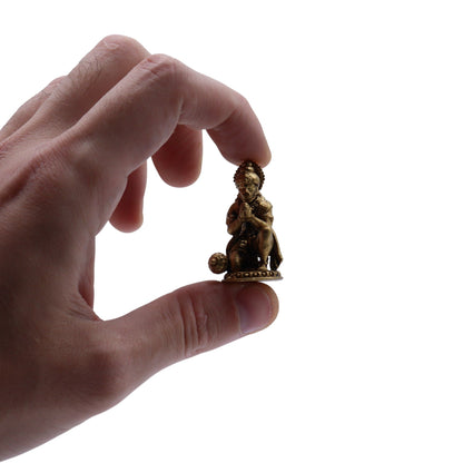 Miniaturgötter aus Messing - Hanuman (30 g) - 36 mm