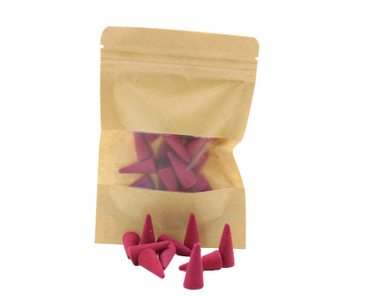 Geschenkpackung mit 25 Räucherkegeln – Opium