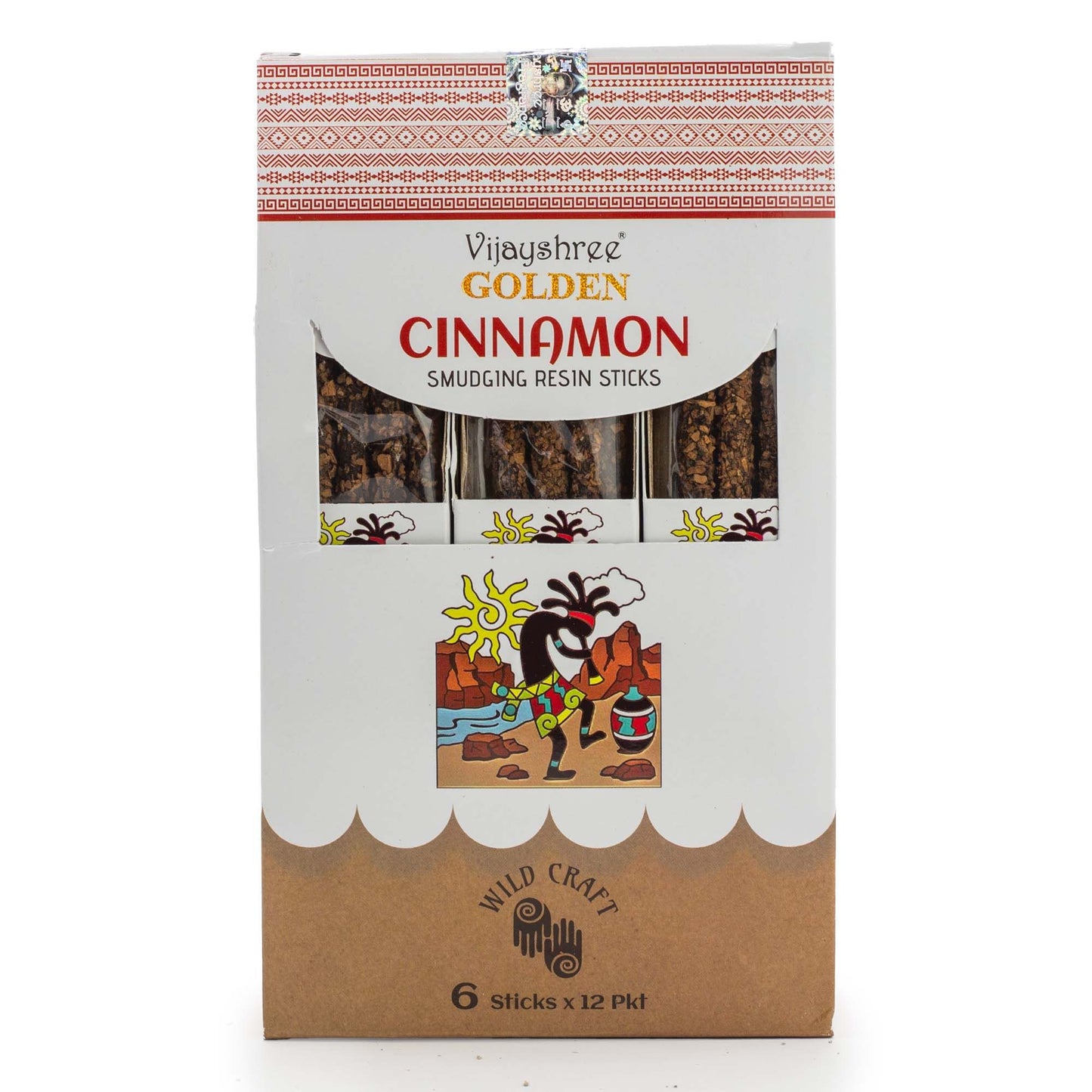 Palitos de resina para sahumar con canela dorada - 30 g