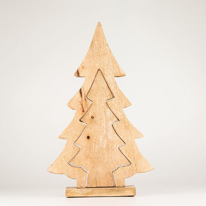 Perdido en el bosque - Árbol 3D grande (39,5x24x2,5 cm)