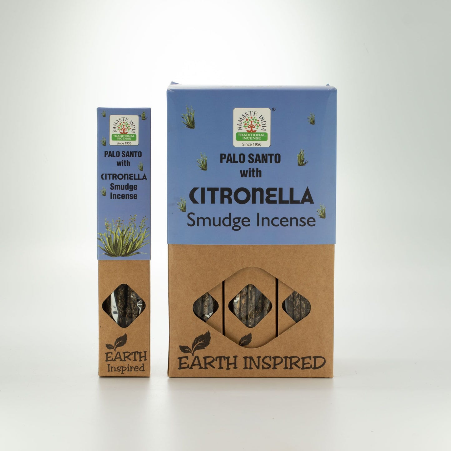 Encens de fumigation inspiré de la Terre - Citronnelle