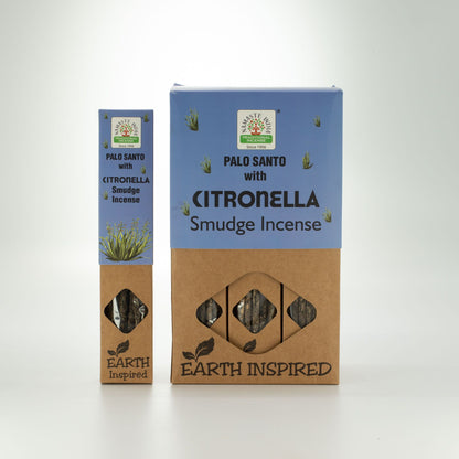 Encens de fumigation inspiré de la Terre - Citronnelle