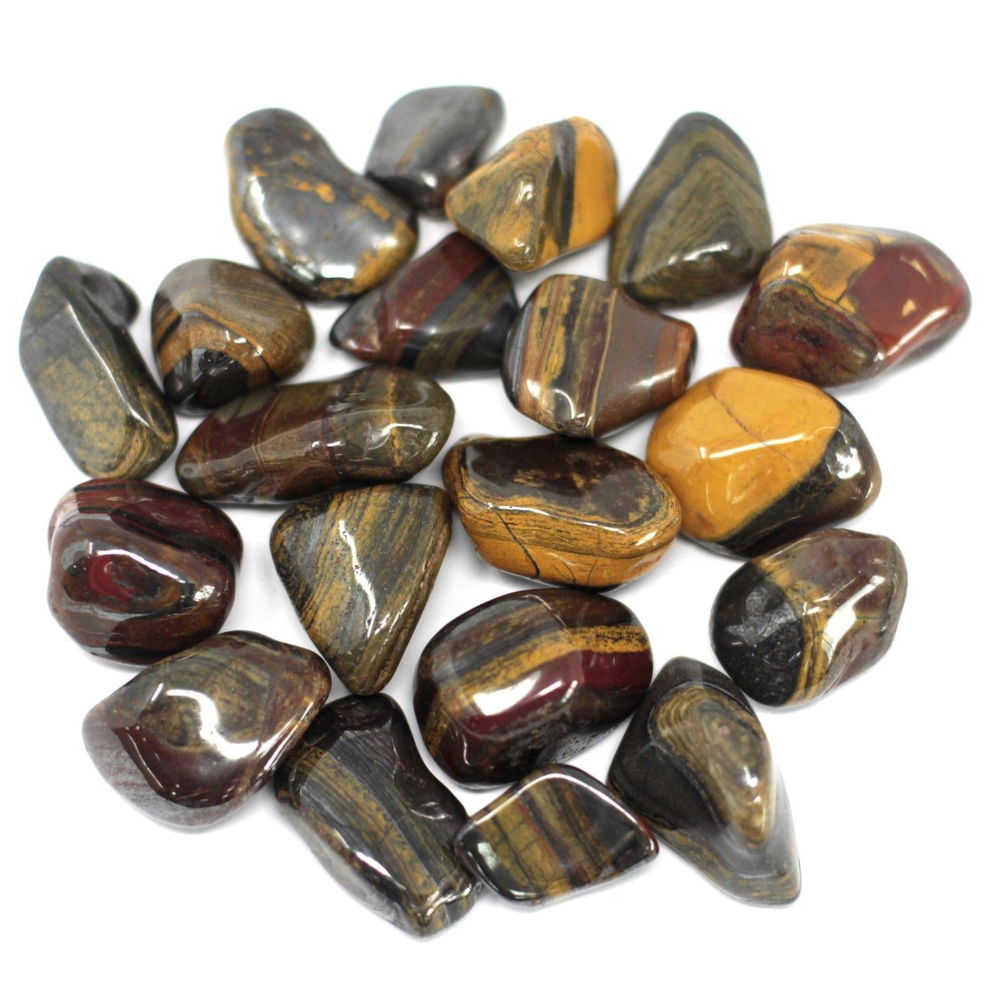 20 x Piedra preciosa africana Mugglestone