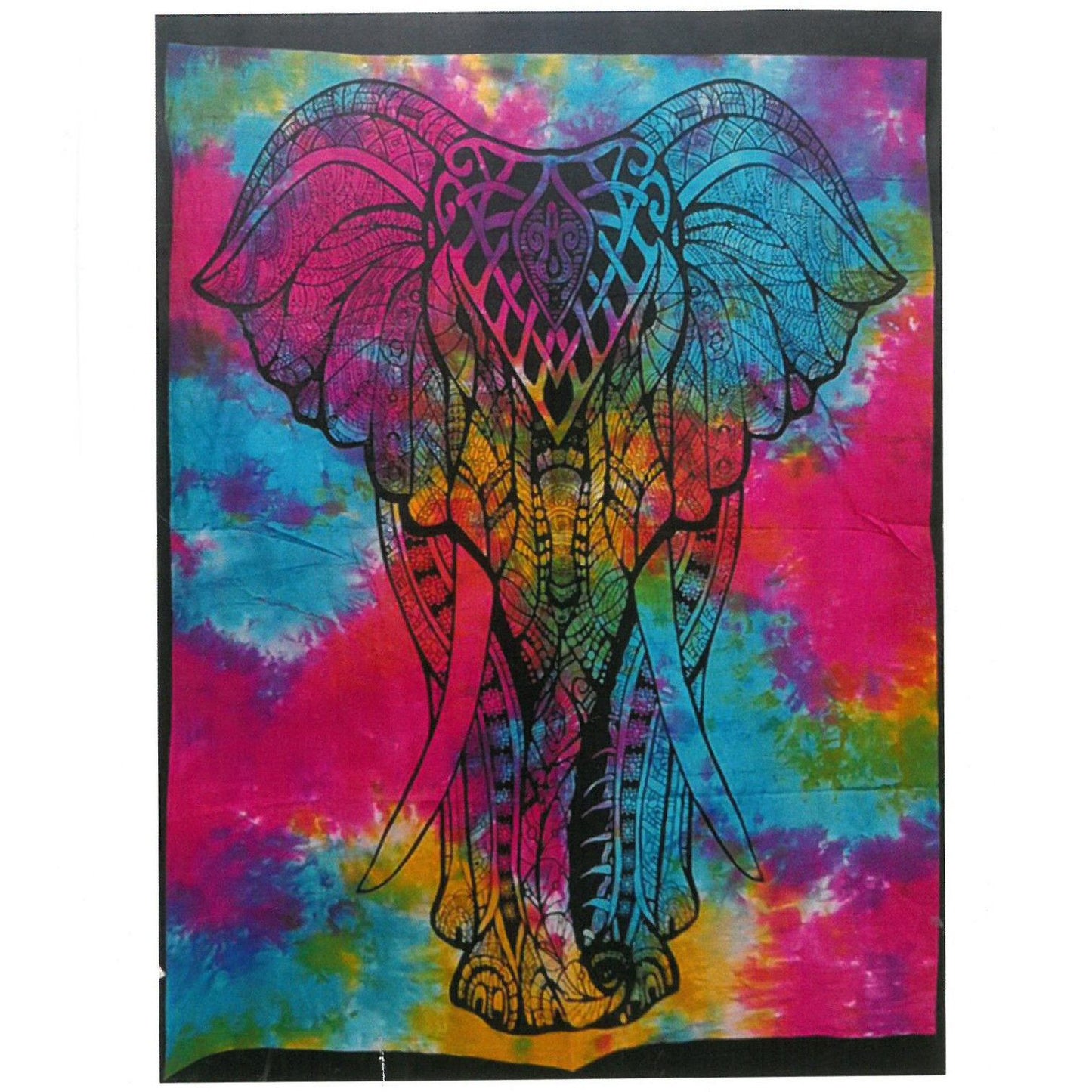 Arte Pared Algodón Elefante