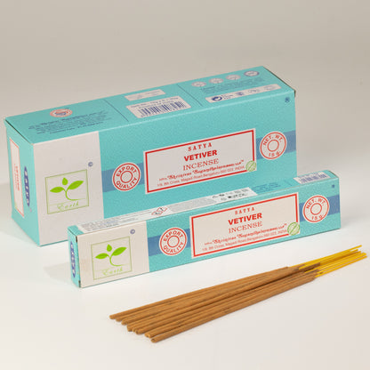 Inciensos Satya 15 g - vetiver