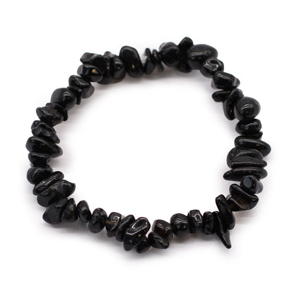Edelsteinfragmente Armband - Schwarzer Achat
