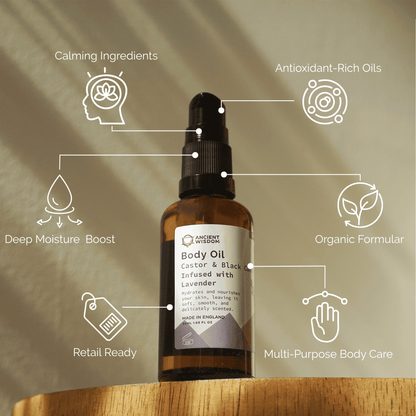 Organic Body Oil 50ml - Lavender