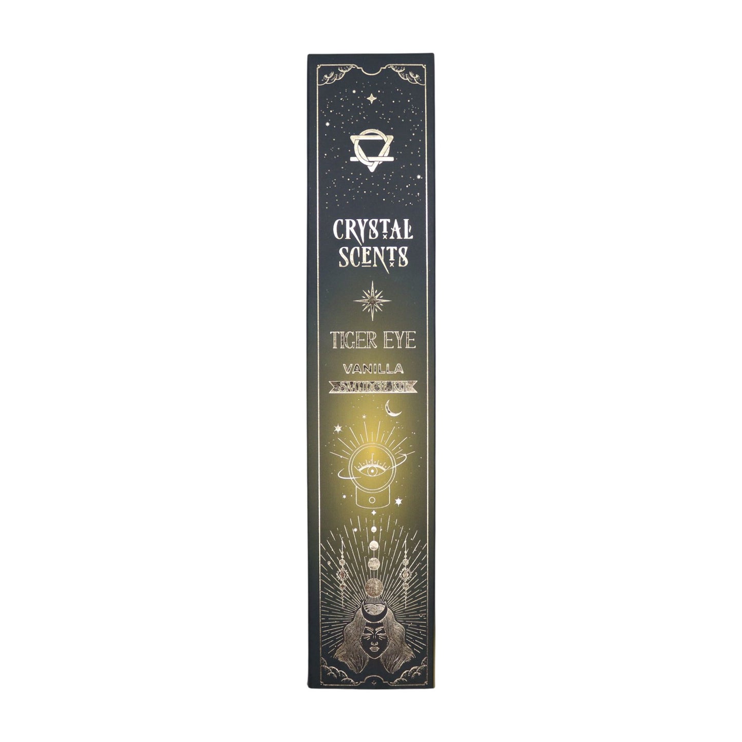 Tiger's Eye Crystal Fragrances Reinigendes Räucherwerk - Vanille