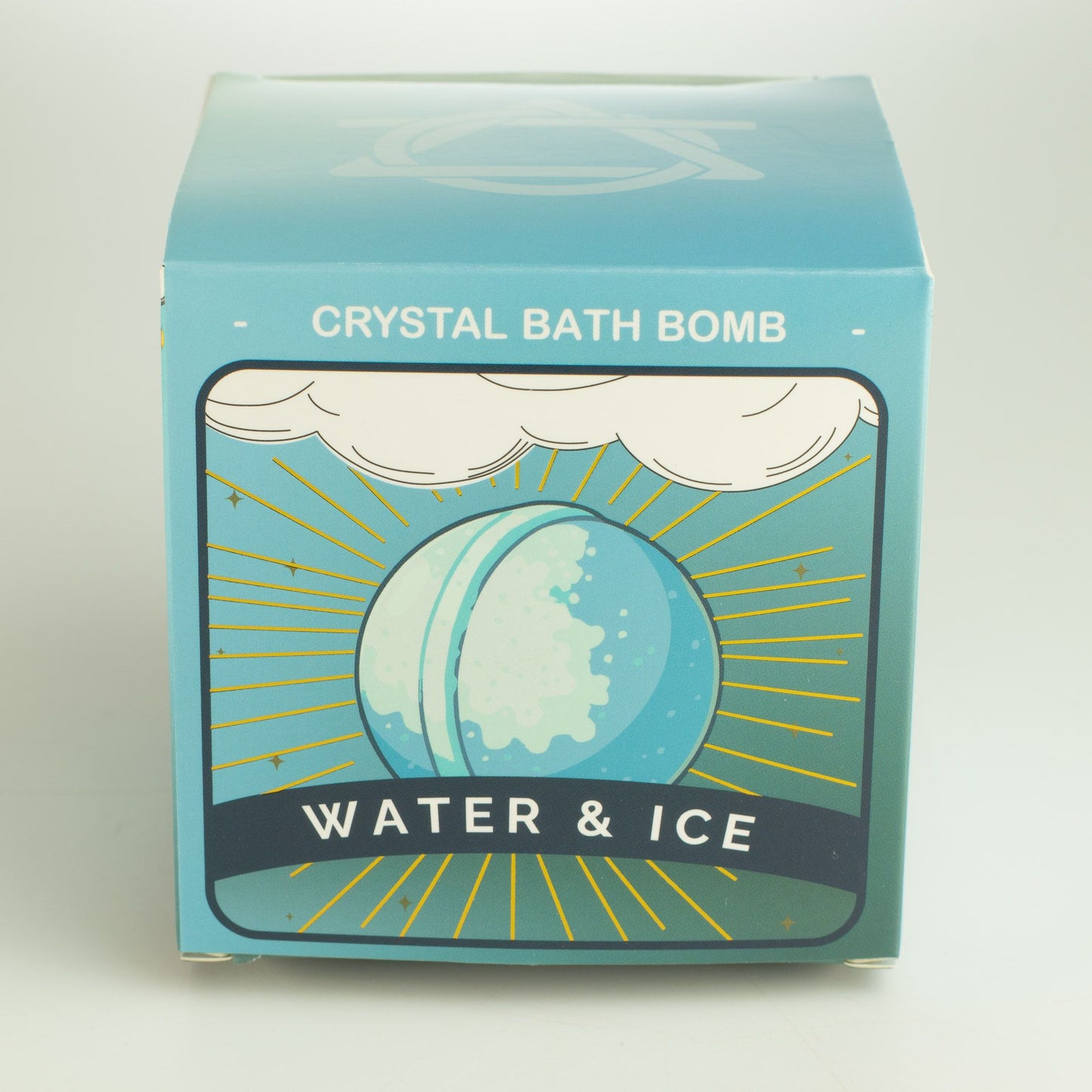 Bomba de baño de cristal elemental - Agua