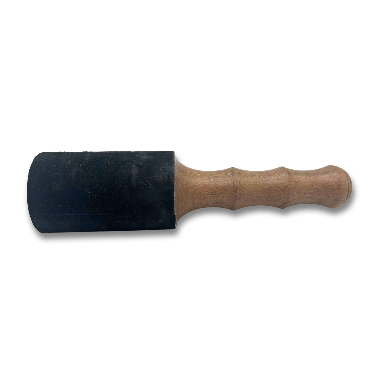 Holzstab - 18x4 cm - Doppelt gebogener Griff für tibetische Klangschale