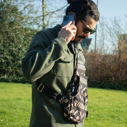 Taschen aus natürlichem Jacquard - Desert Loom - Umhängetasche