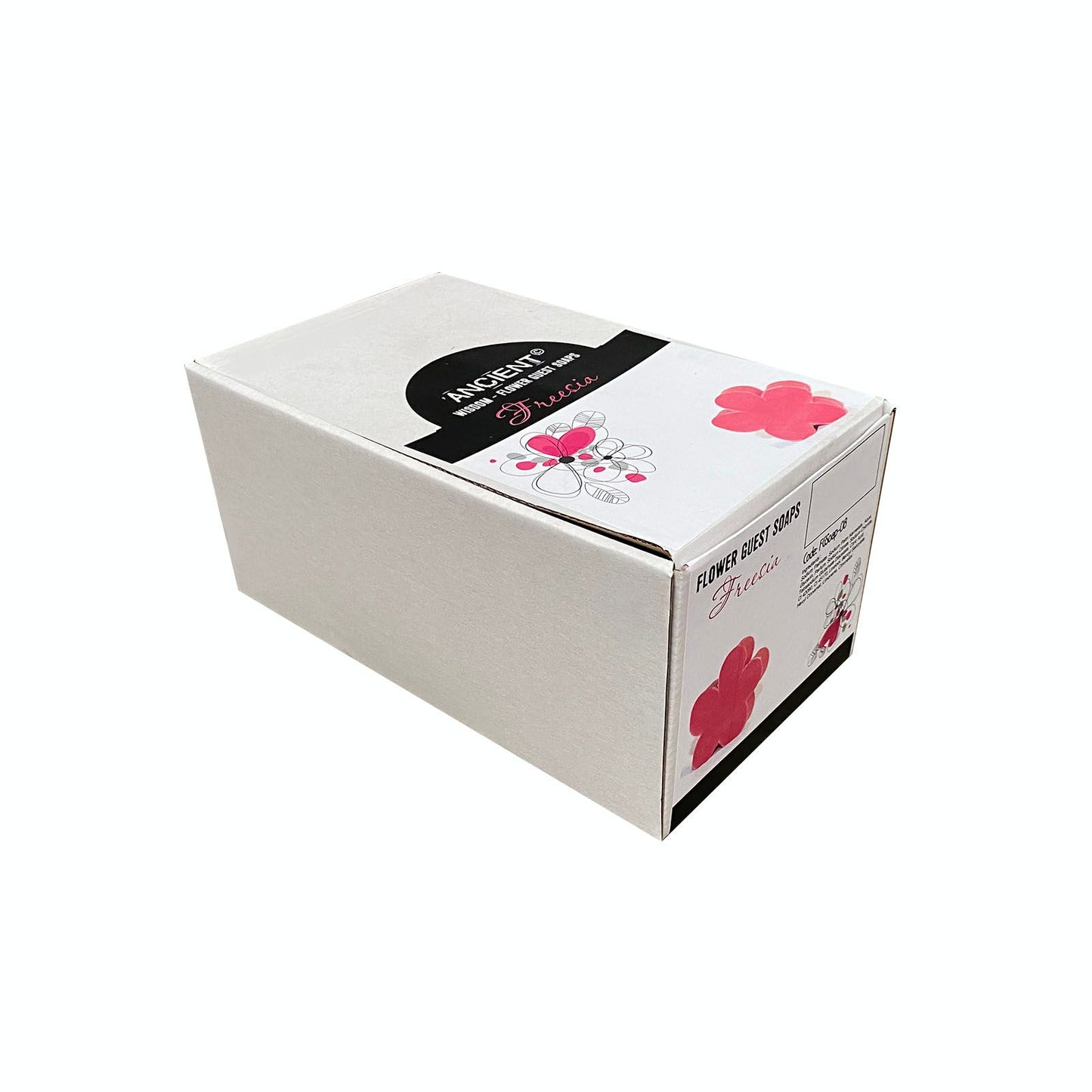 10 savons invités à la fleur de freesia