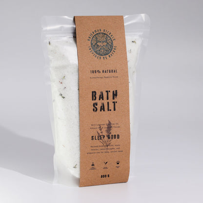 Sels de bain Epsom Greenman Rituals à l'aromathérapie à la lavande – Bien dormir