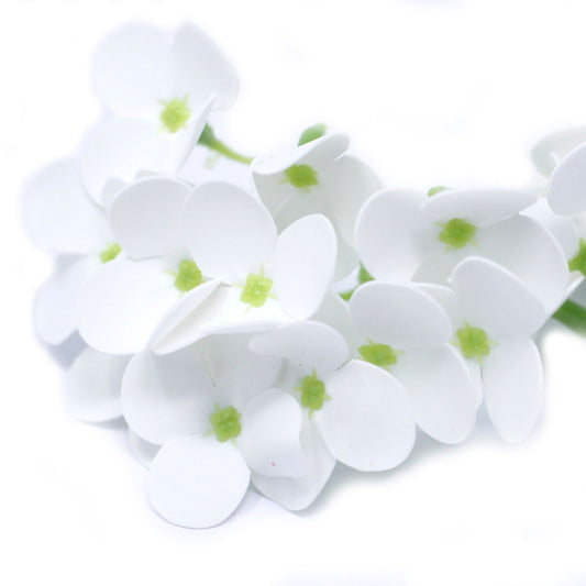 Seifenblumen Basteln - Hyazinthe - weiß