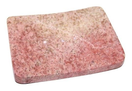 Porte-encens carré en stéatite 10 cm