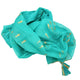 Collection Sari Nomad Méditerranéen - Sarong - Motif Poisson Turquoise et Or