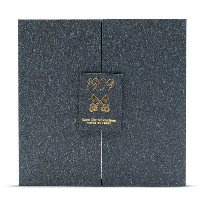 Gold- und türkisfarbenes Tarotkarten-Geschenkset
