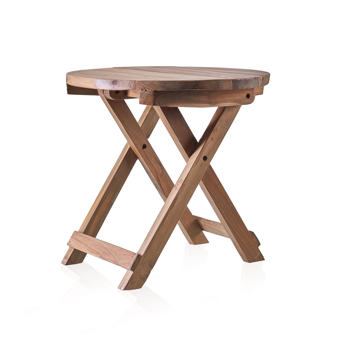 Table basse pliante ronde - 50x50cm