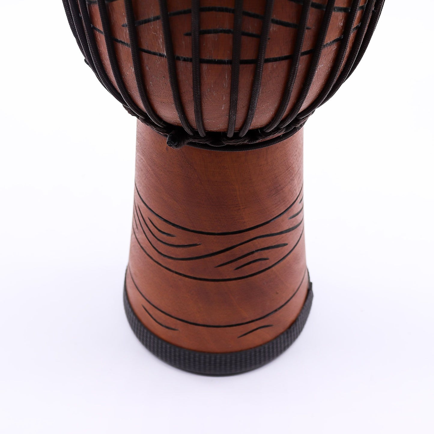 Grand tambour djembé Pro - Rythme de la liberté (haut) - 50 cm (22 cm de diamètre)