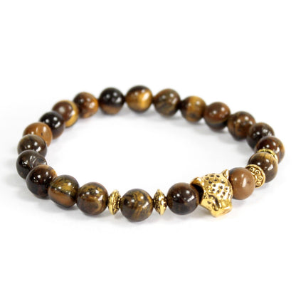 Pulsera Tigre Dorado Ojo de Tigre