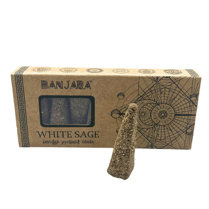 Banjara Räucherpyramidenkegel - Weißer Weizen