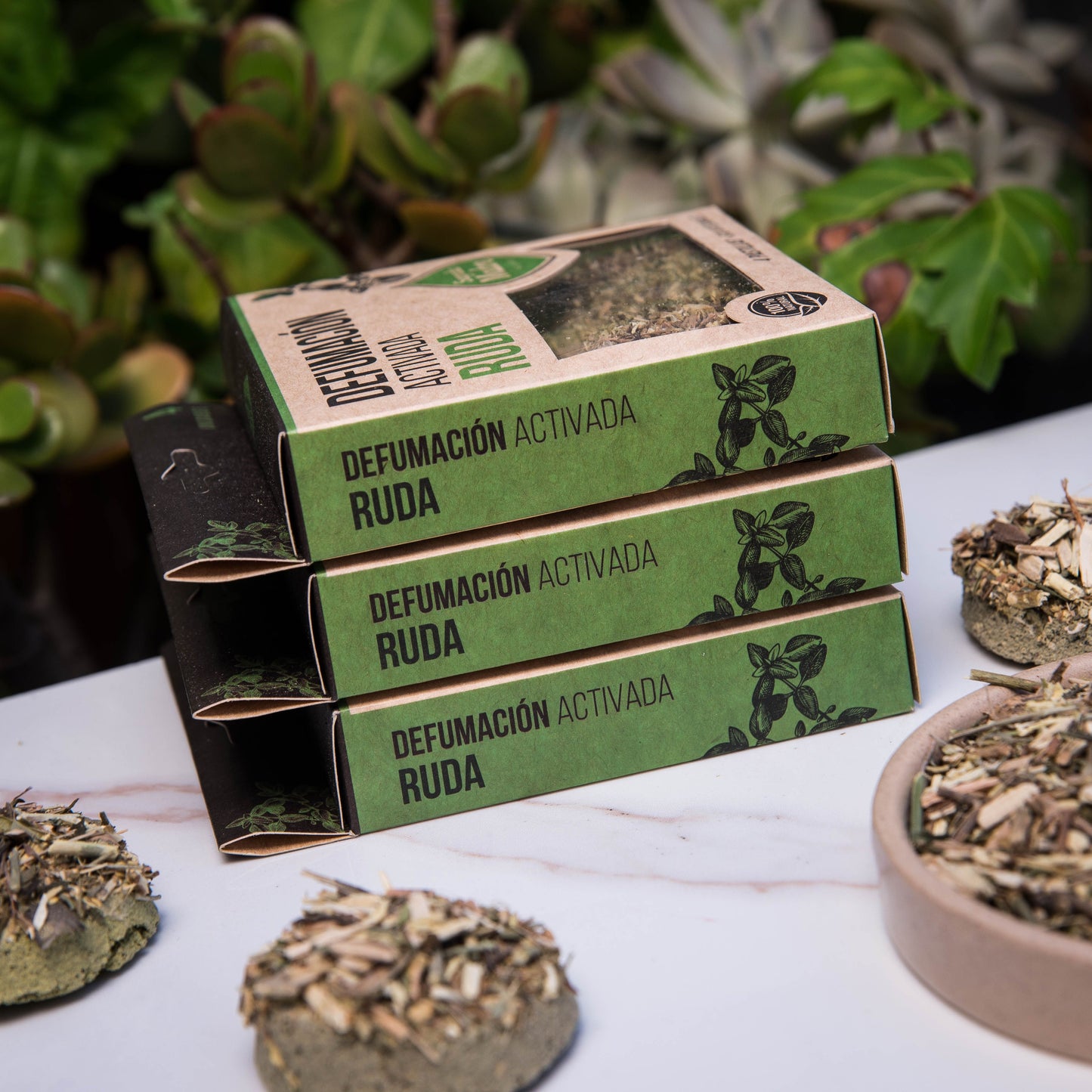 Comprimés d'encens en résine x 4 Rue