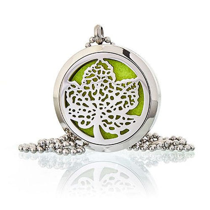 Collar Difusor Aromaterapia Hoja 30mm