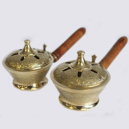 Brûleur d'encens orné
