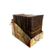 Petits carnets en cuir assortis (4 x 3 pouces) - Vitrine