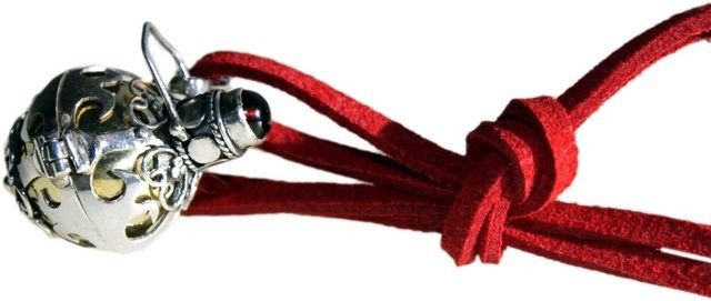 Silberner Glockenengel - Magie - 18mm